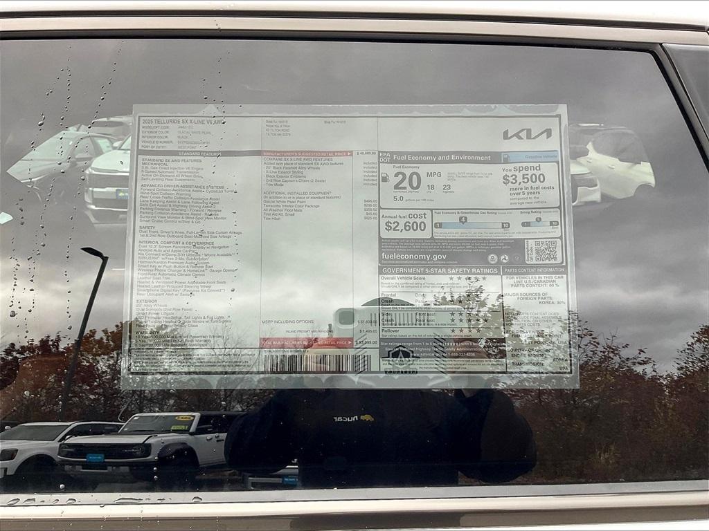 new 2025 Kia Telluride car, priced at $49,745