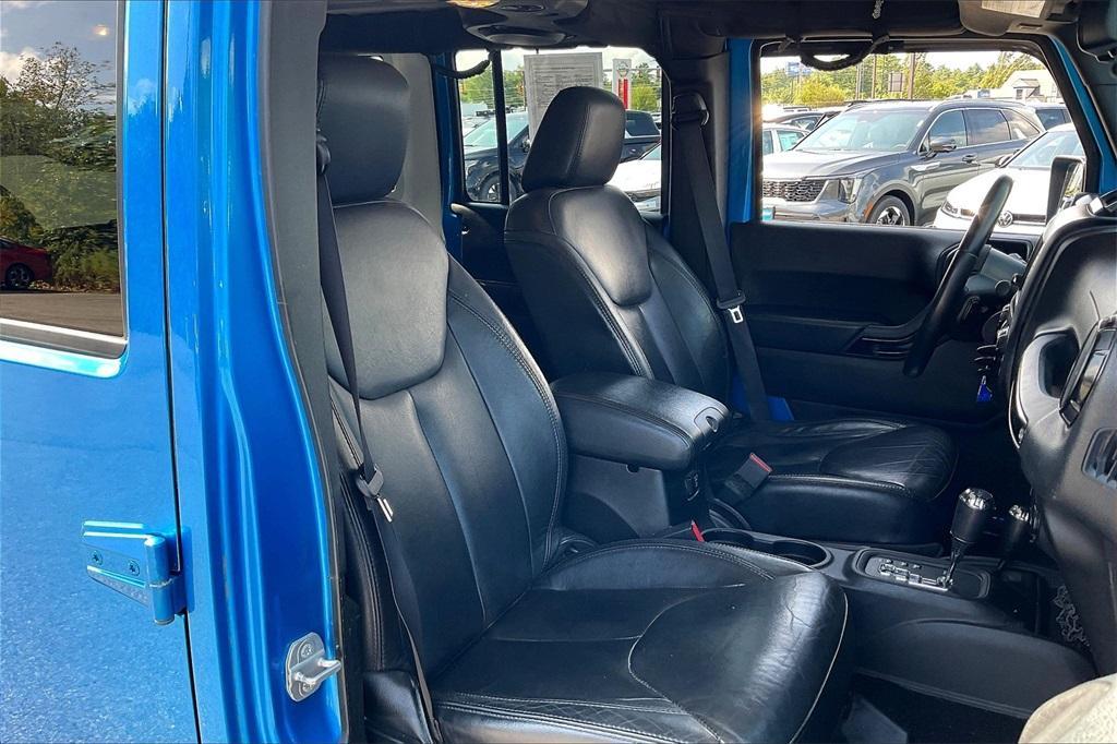 used 2014 Jeep Wrangler Unlimited car, priced at $19,643