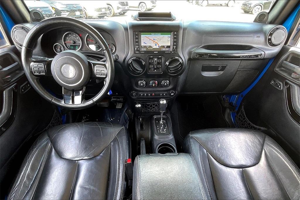 used 2014 Jeep Wrangler Unlimited car, priced at $19,643