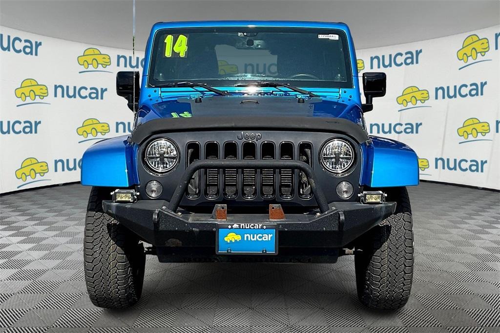 used 2014 Jeep Wrangler Unlimited car, priced at $19,643