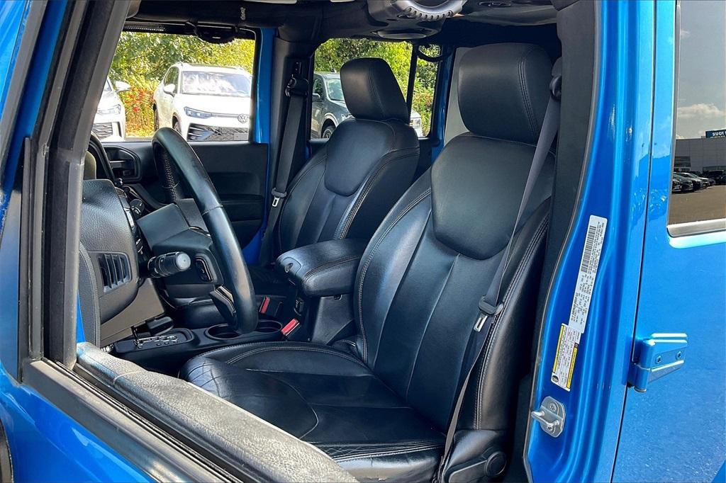 used 2014 Jeep Wrangler Unlimited car, priced at $19,643