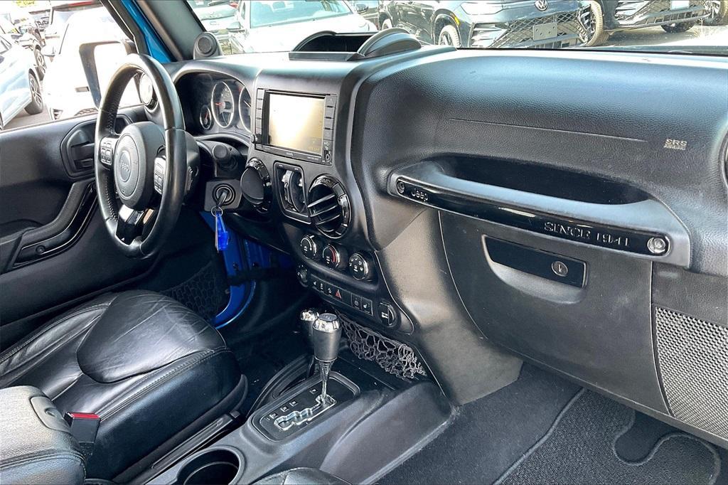 used 2014 Jeep Wrangler Unlimited car, priced at $19,643