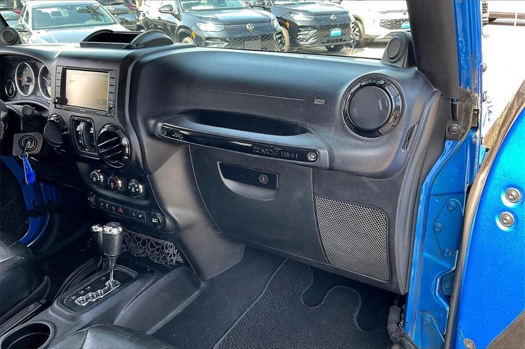 used 2014 Jeep Wrangler Unlimited car, priced at $19,643