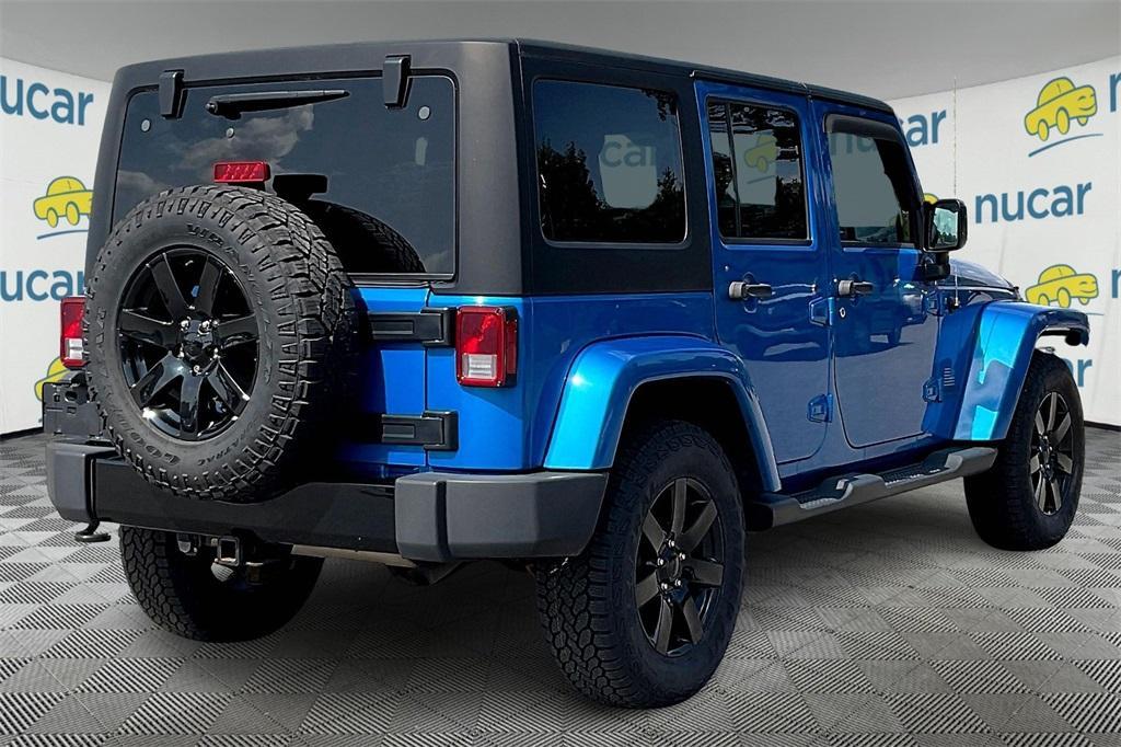 used 2014 Jeep Wrangler Unlimited car, priced at $19,643
