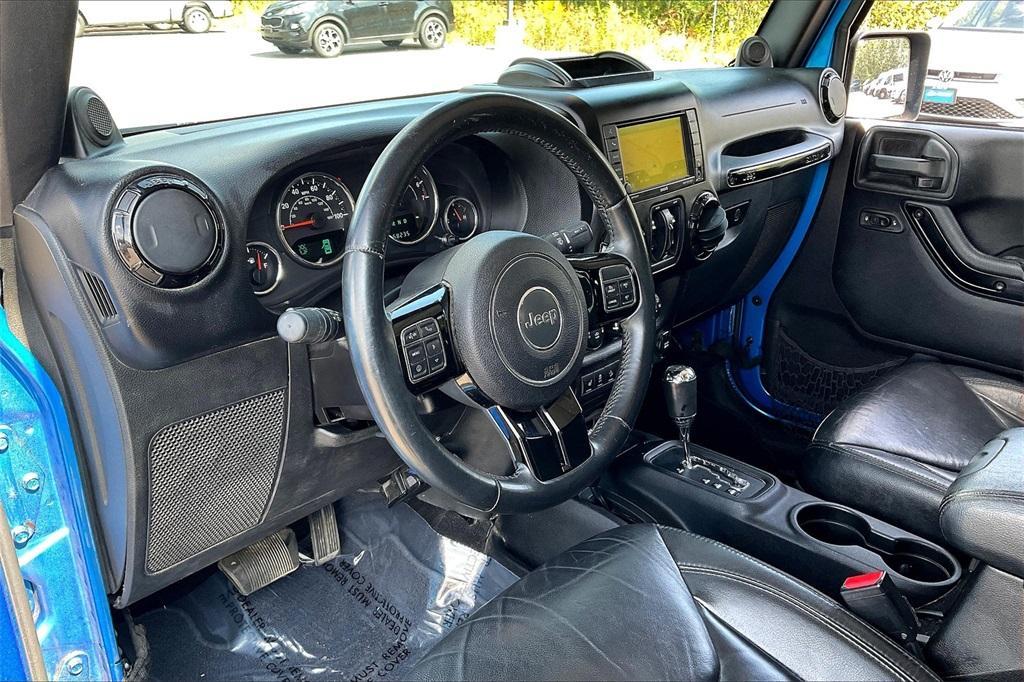 used 2014 Jeep Wrangler Unlimited car, priced at $19,643