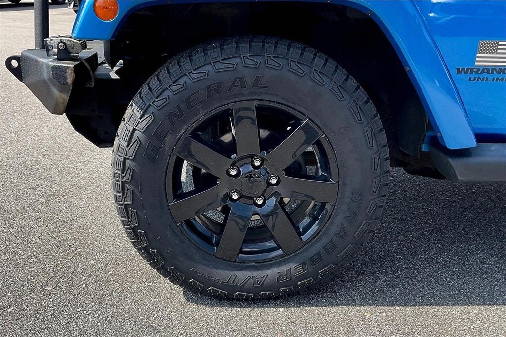 used 2014 Jeep Wrangler Unlimited car, priced at $19,643