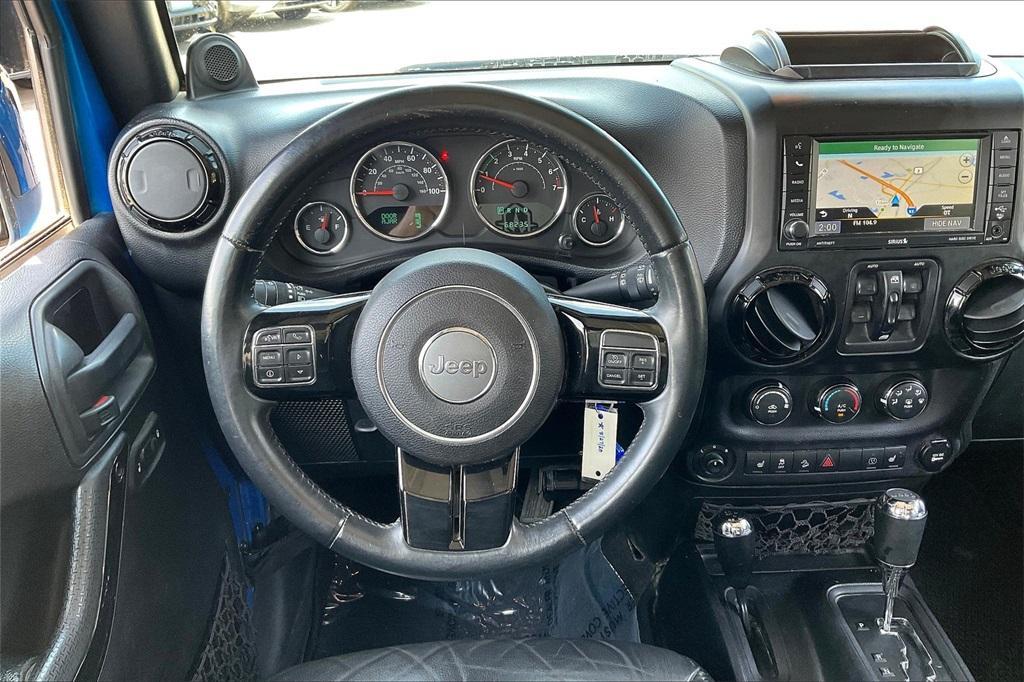 used 2014 Jeep Wrangler Unlimited car, priced at $19,643