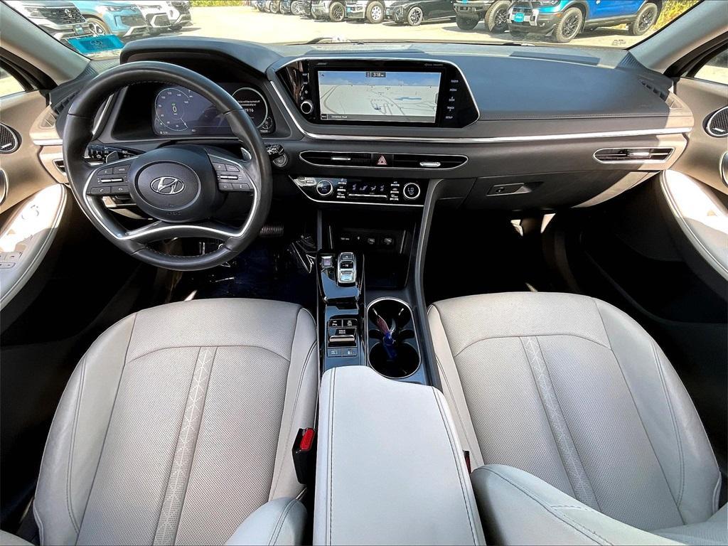 used 2022 Hyundai Sonata Hybrid car, priced at $18,997