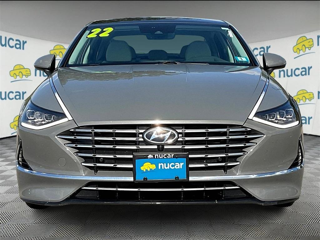 used 2022 Hyundai Sonata Hybrid car, priced at $18,997
