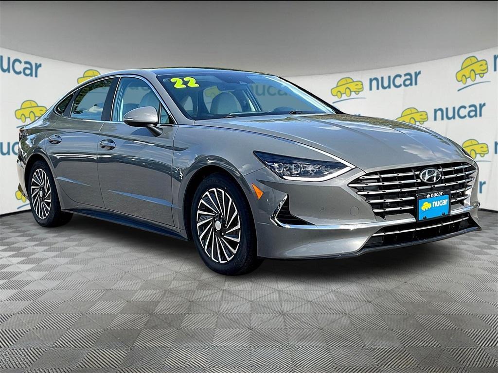 used 2022 Hyundai Sonata Hybrid car, priced at $18,997