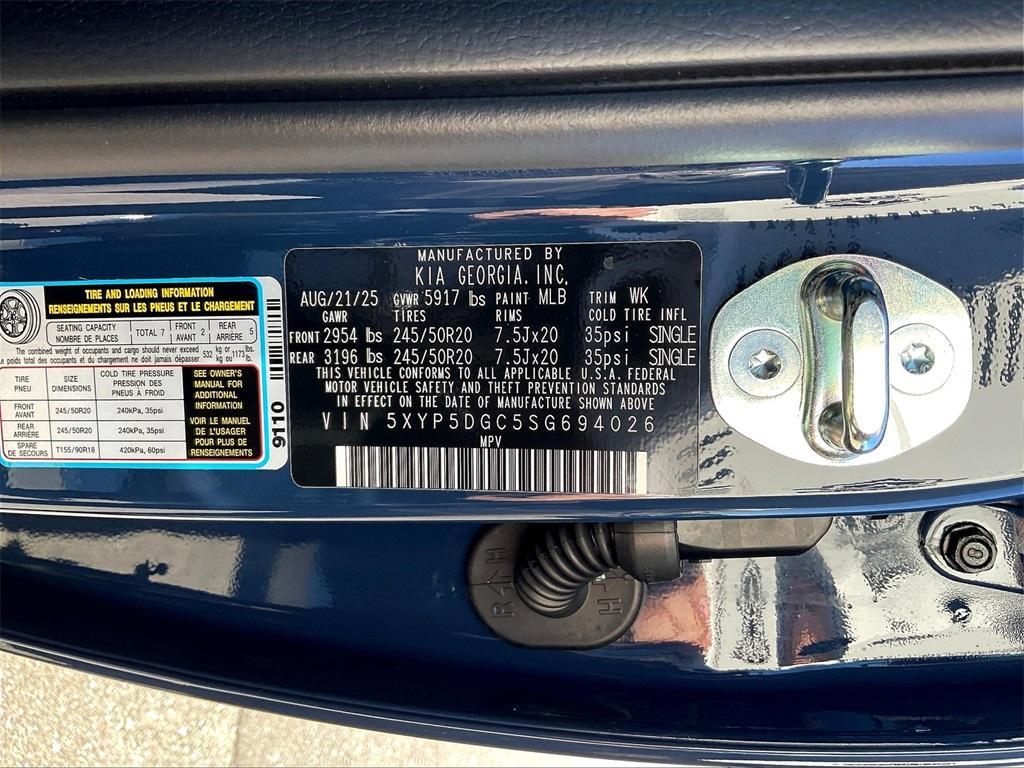 new 2025 Kia Telluride car, priced at $49,025