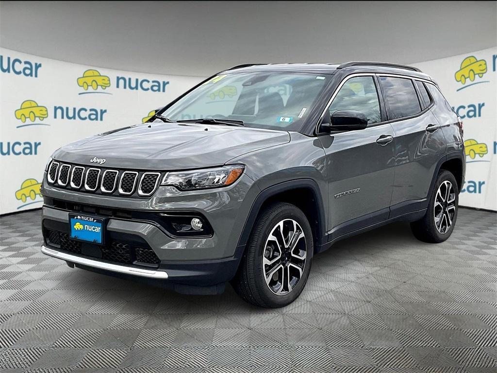used 2024 Jeep Compass car, priced at $25,323
