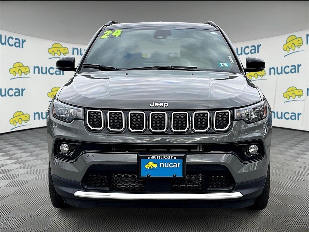 used 2024 Jeep Compass car, priced at $25,323