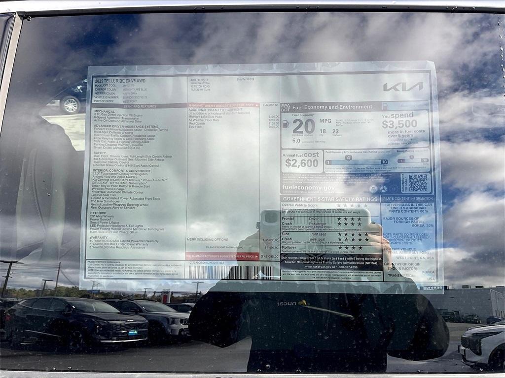 new 2025 Kia Telluride car, priced at $43,745