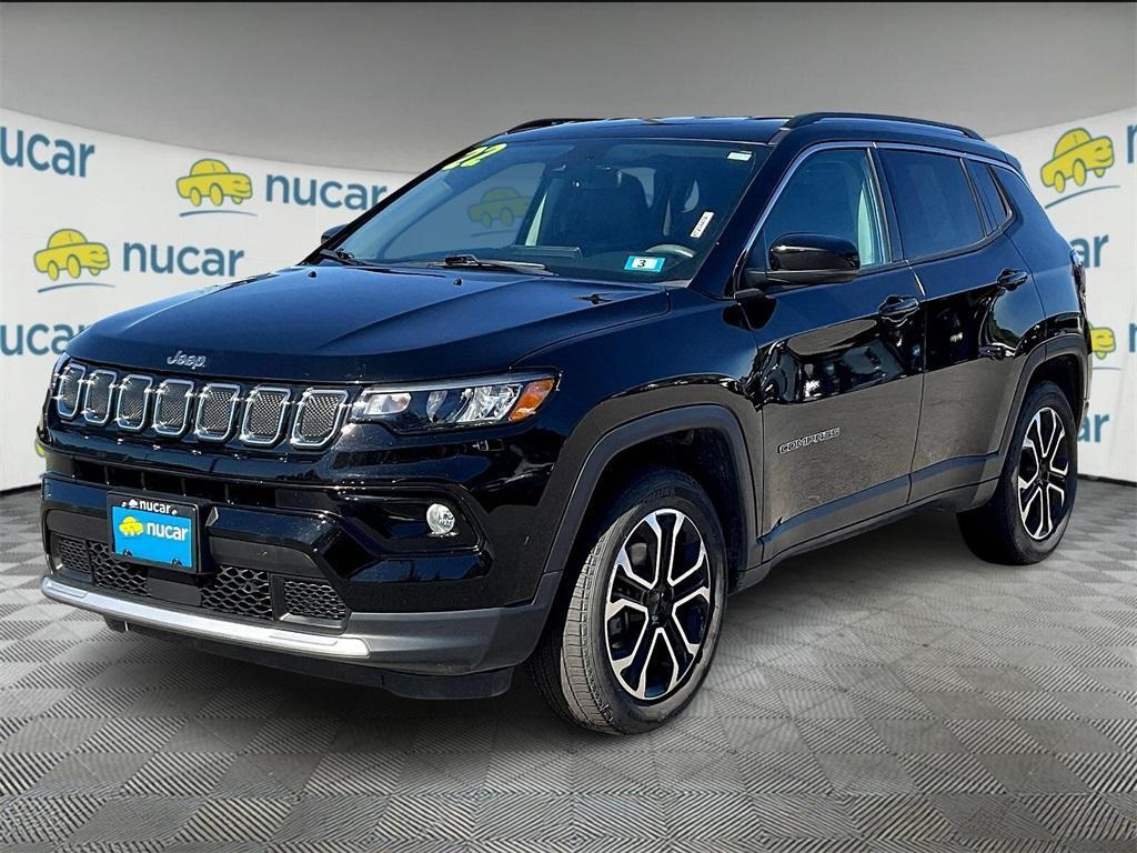 used 2022 Jeep Compass car, priced at $22,763