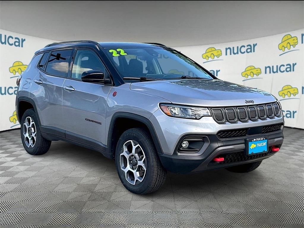 used 2022 Jeep Compass car, priced at $23,567