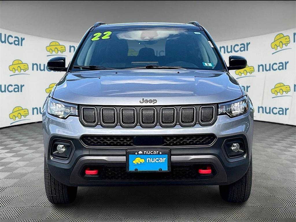 used 2022 Jeep Compass car, priced at $23,567