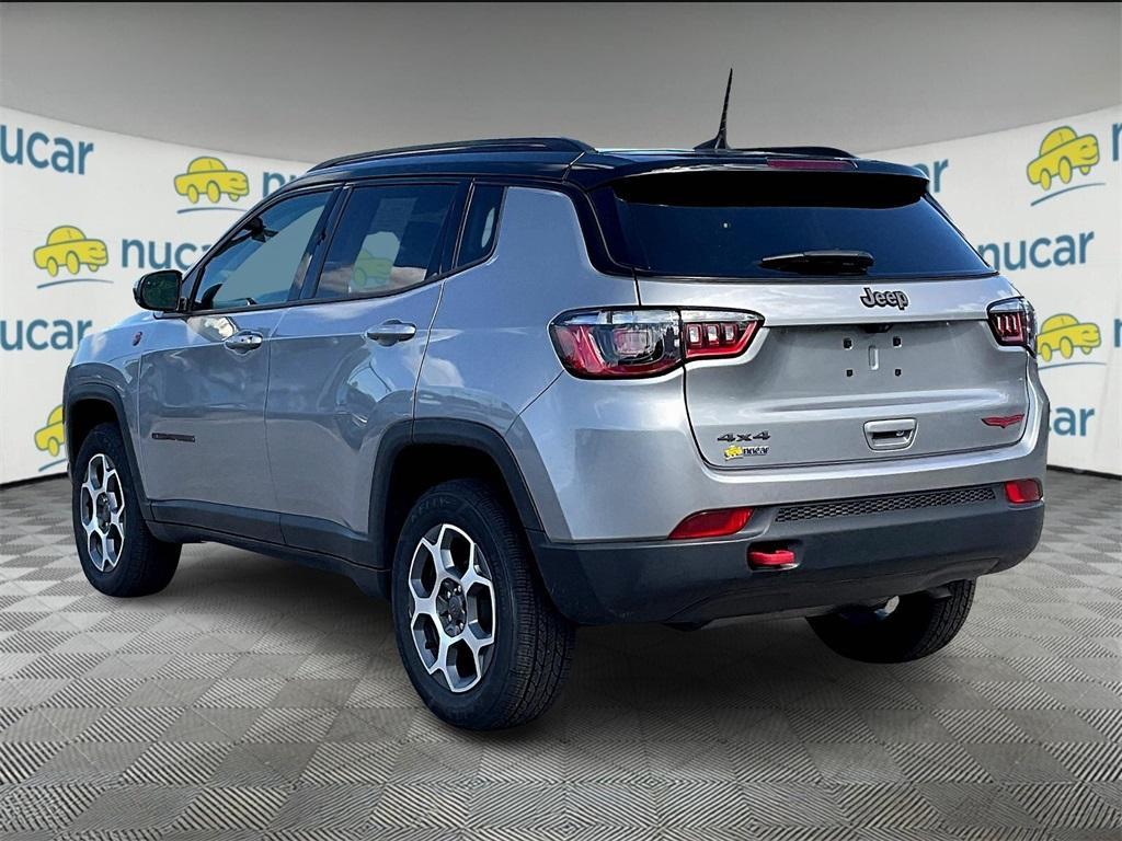 used 2022 Jeep Compass car, priced at $23,567
