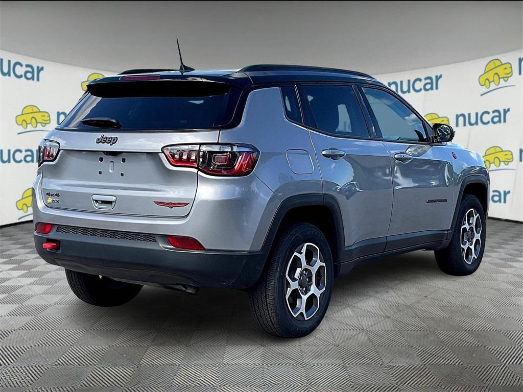 used 2022 Jeep Compass car, priced at $23,567