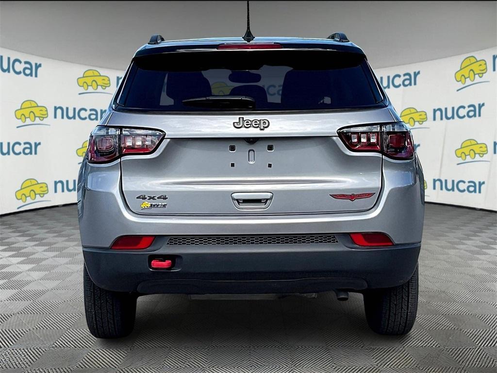used 2022 Jeep Compass car, priced at $23,567
