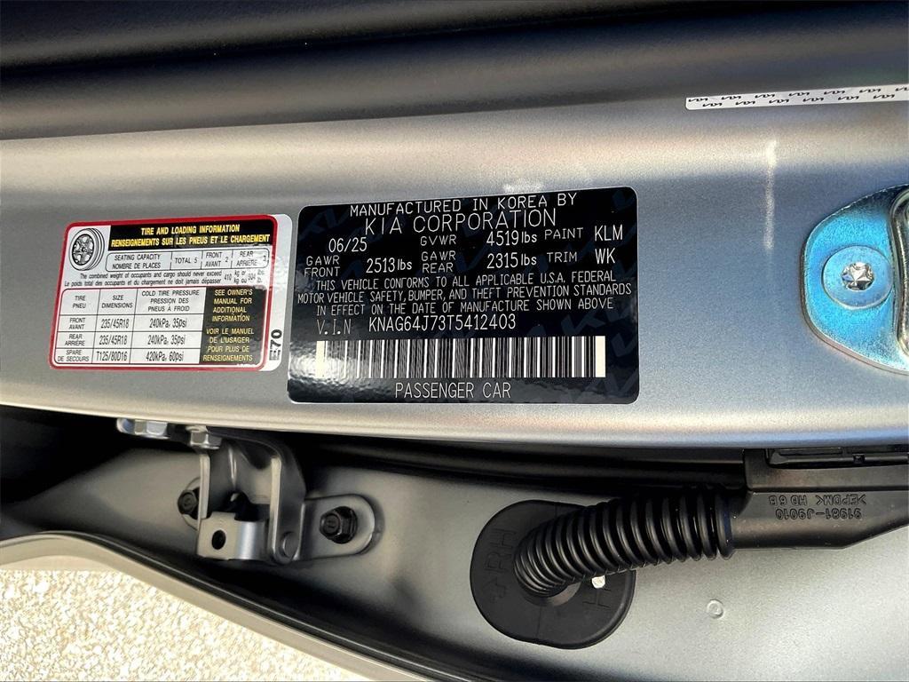 new 2026 Kia K5 car, priced at $31,735