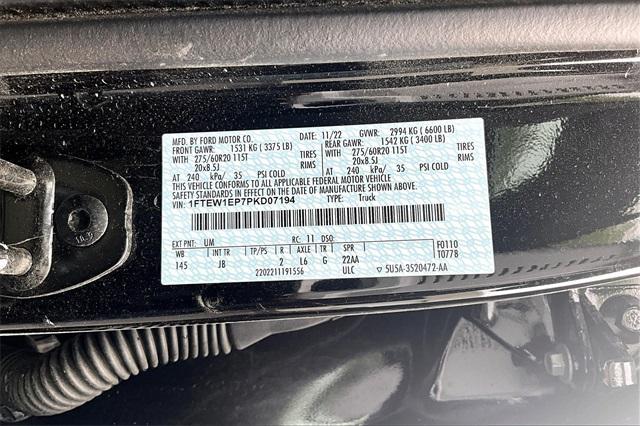 used 2023 Ford F-150 car, priced at $33,498