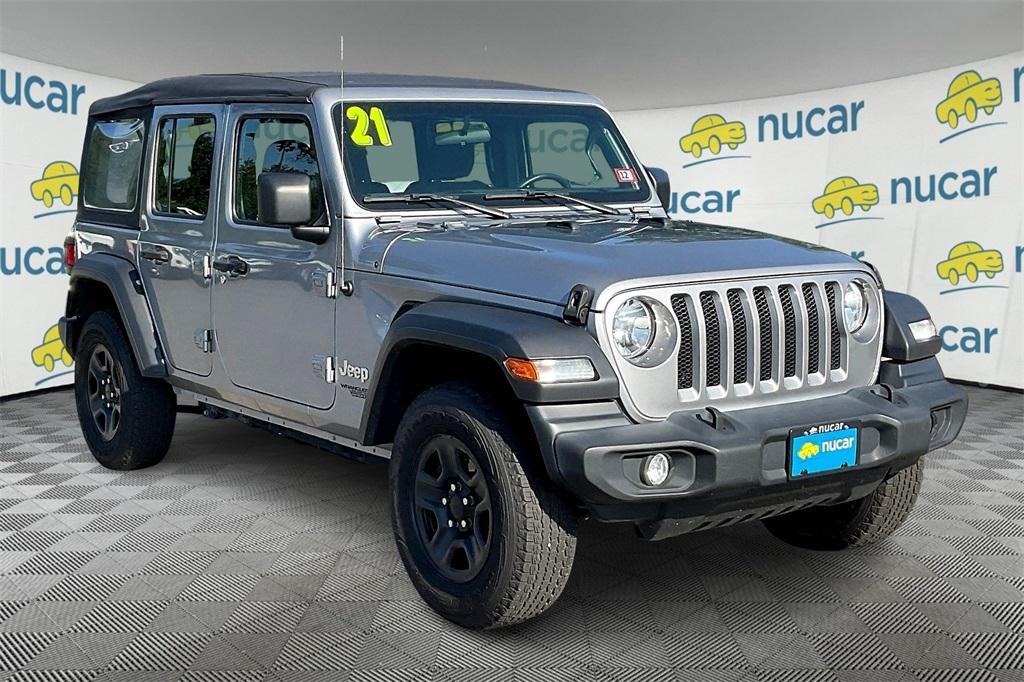 used 2021 Jeep Wrangler Unlimited car, priced at $24,963