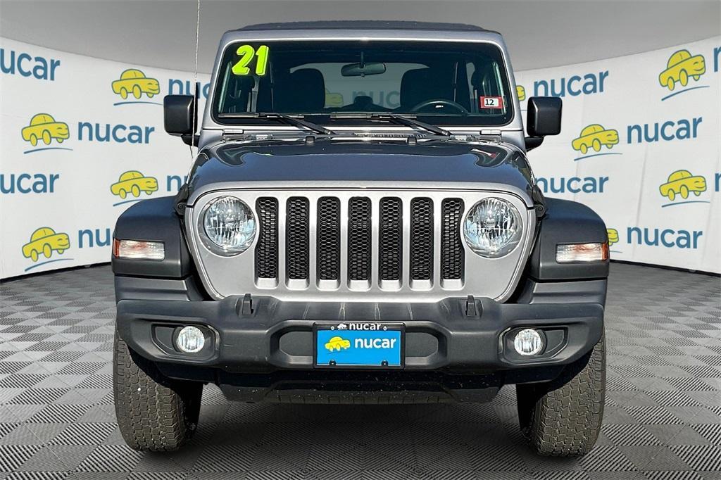 used 2021 Jeep Wrangler Unlimited car, priced at $24,963