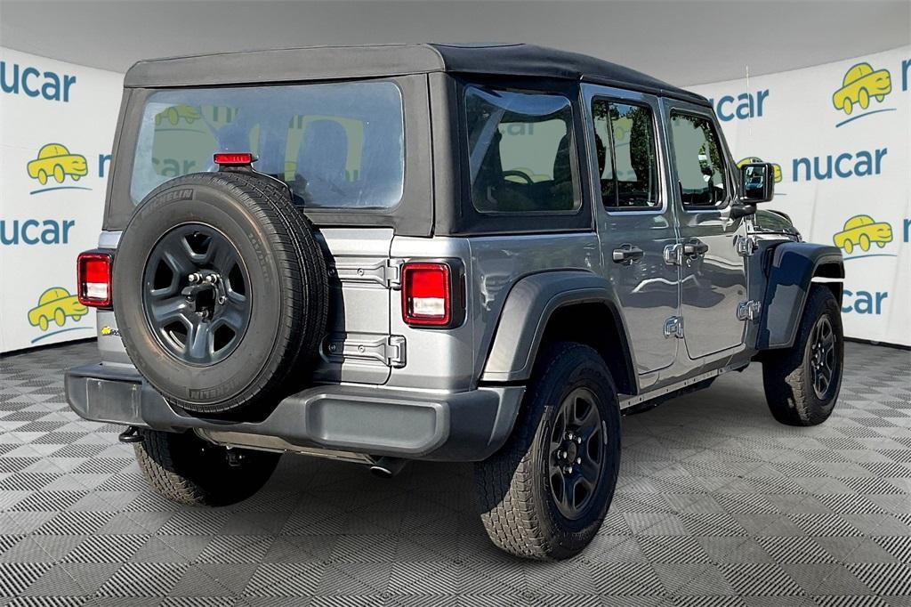 used 2021 Jeep Wrangler Unlimited car, priced at $24,963