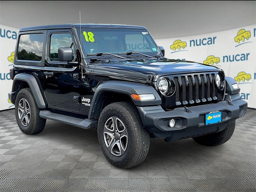 used 2018 Jeep Wrangler car, priced at $16,484