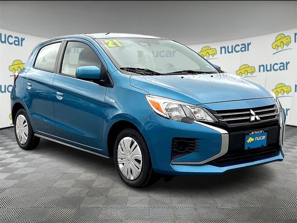 used 2021 Mitsubishi Mirage car, priced at $11,723