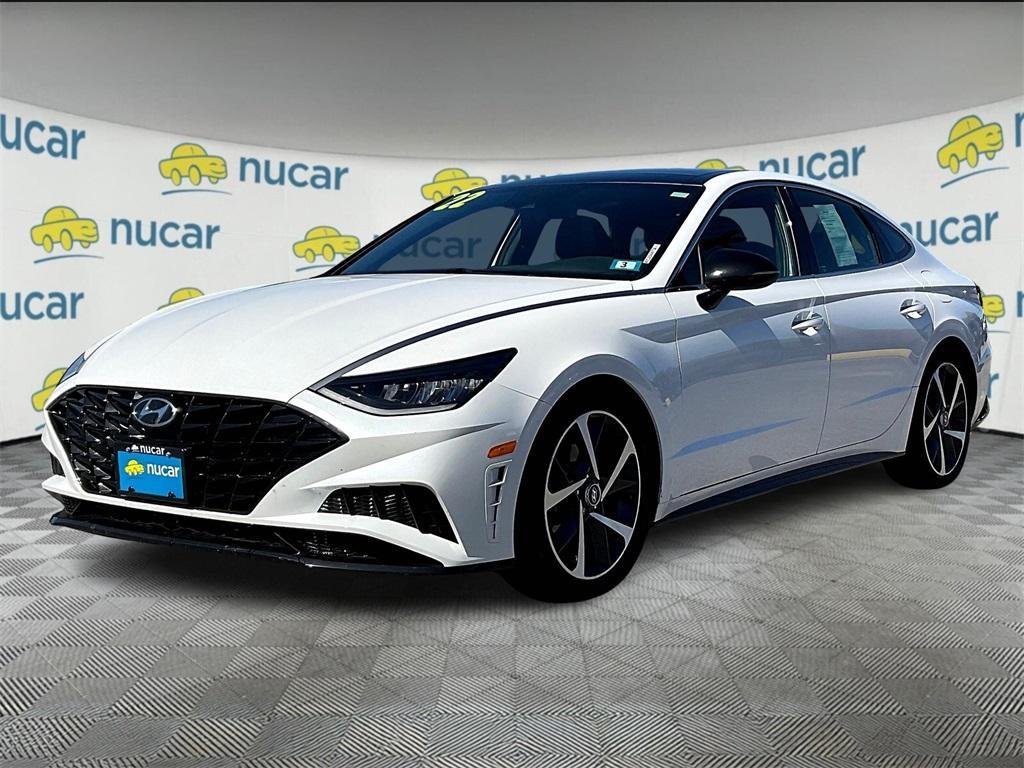 used 2022 Hyundai Sonata car, priced at $19,963