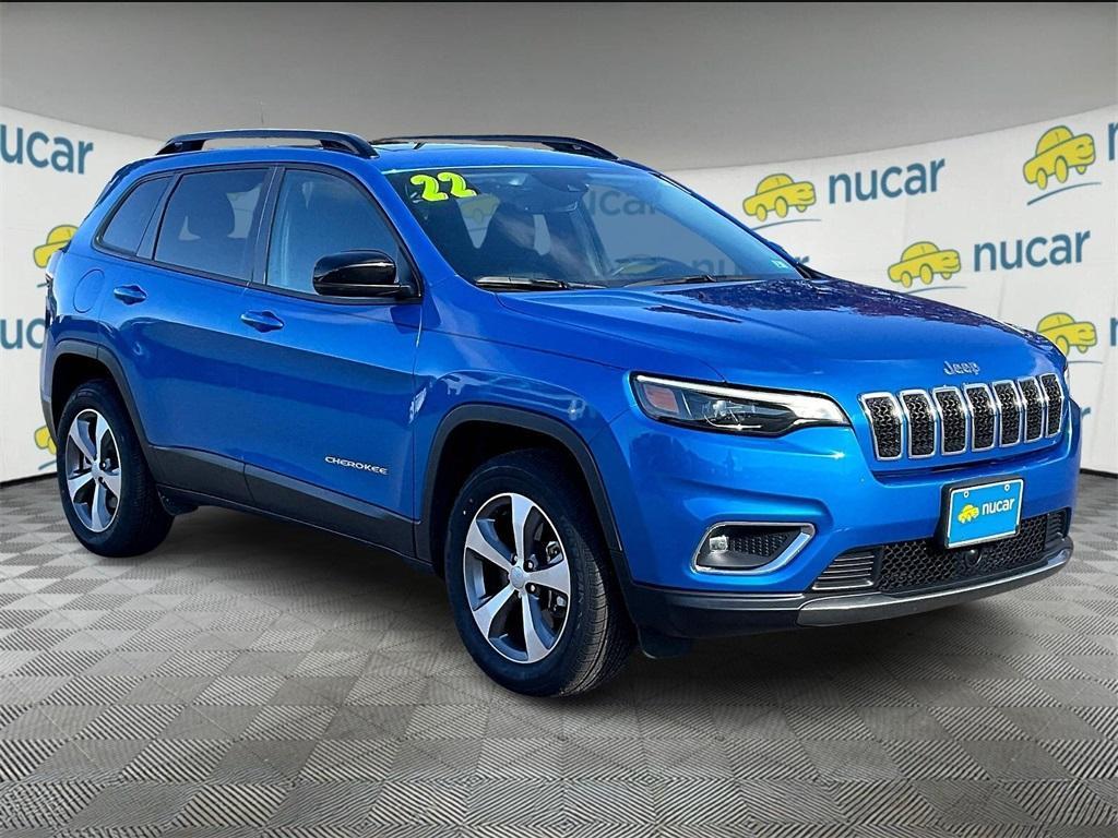 used 2022 Jeep Cherokee car, priced at $25,444