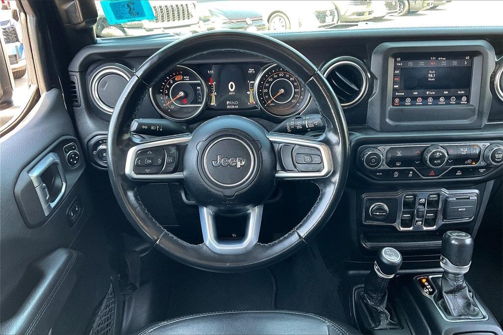 used 2021 Jeep Wrangler Unlimited car, priced at $35,423
