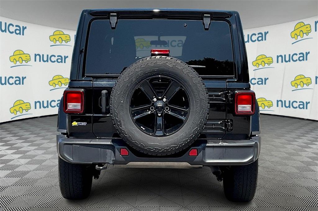 used 2021 Jeep Wrangler Unlimited car, priced at $35,423
