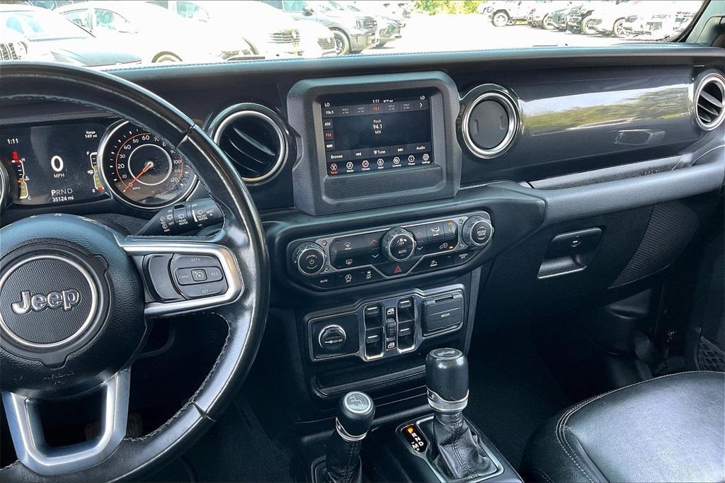 used 2021 Jeep Wrangler Unlimited car, priced at $35,423