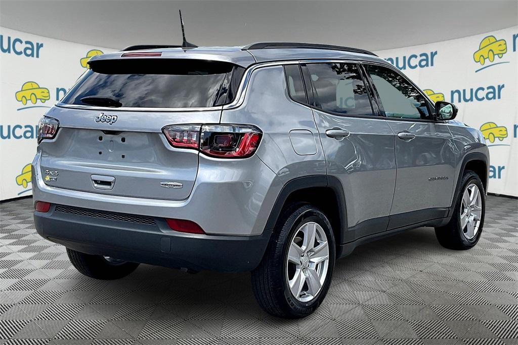 used 2022 Jeep Compass car, priced at $21,787