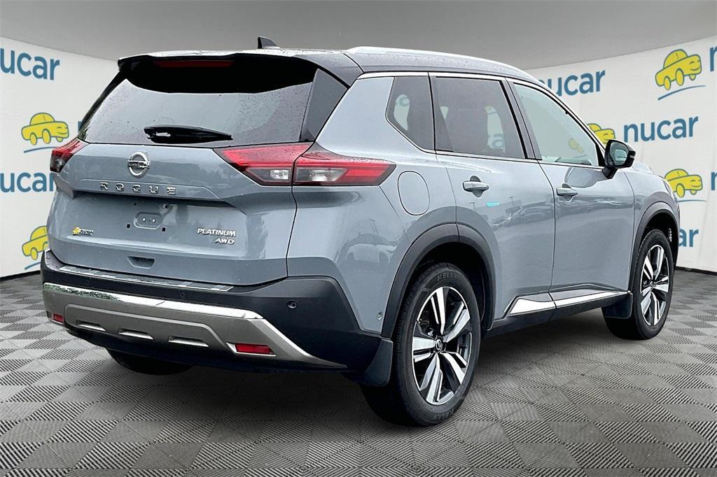 used 2021 Nissan Rogue car, priced at $24,423