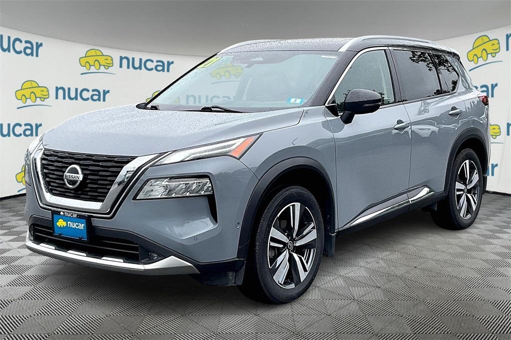 used 2021 Nissan Rogue car, priced at $24,423
