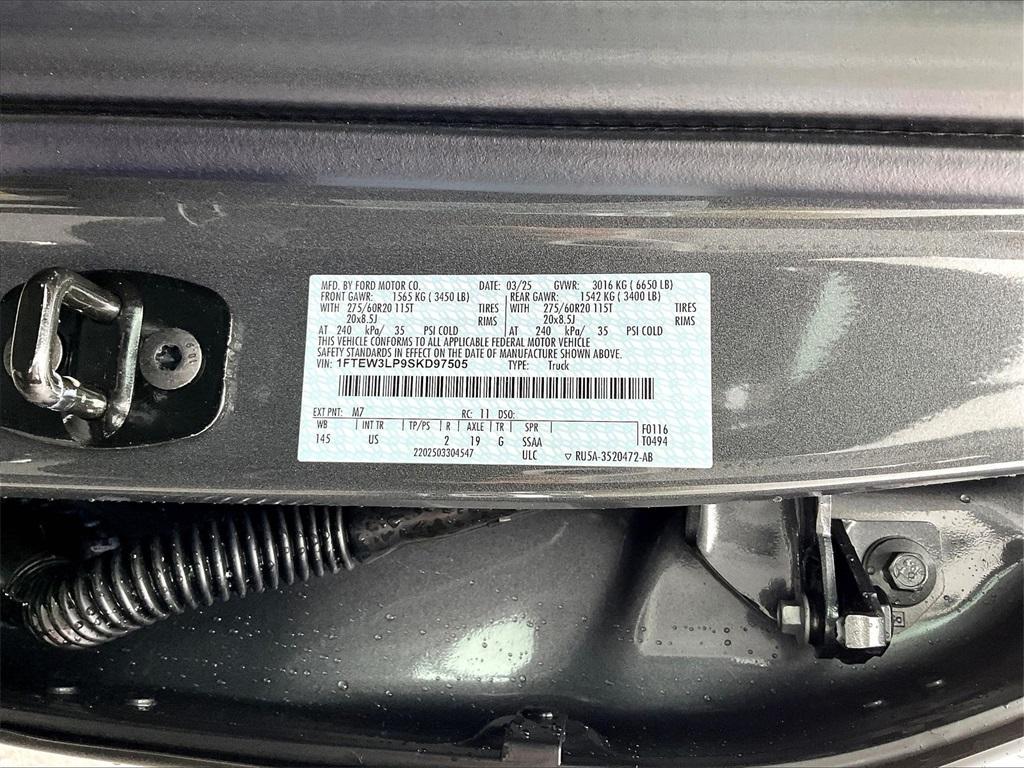 used 2025 Ford F-150 car, priced at $53,717