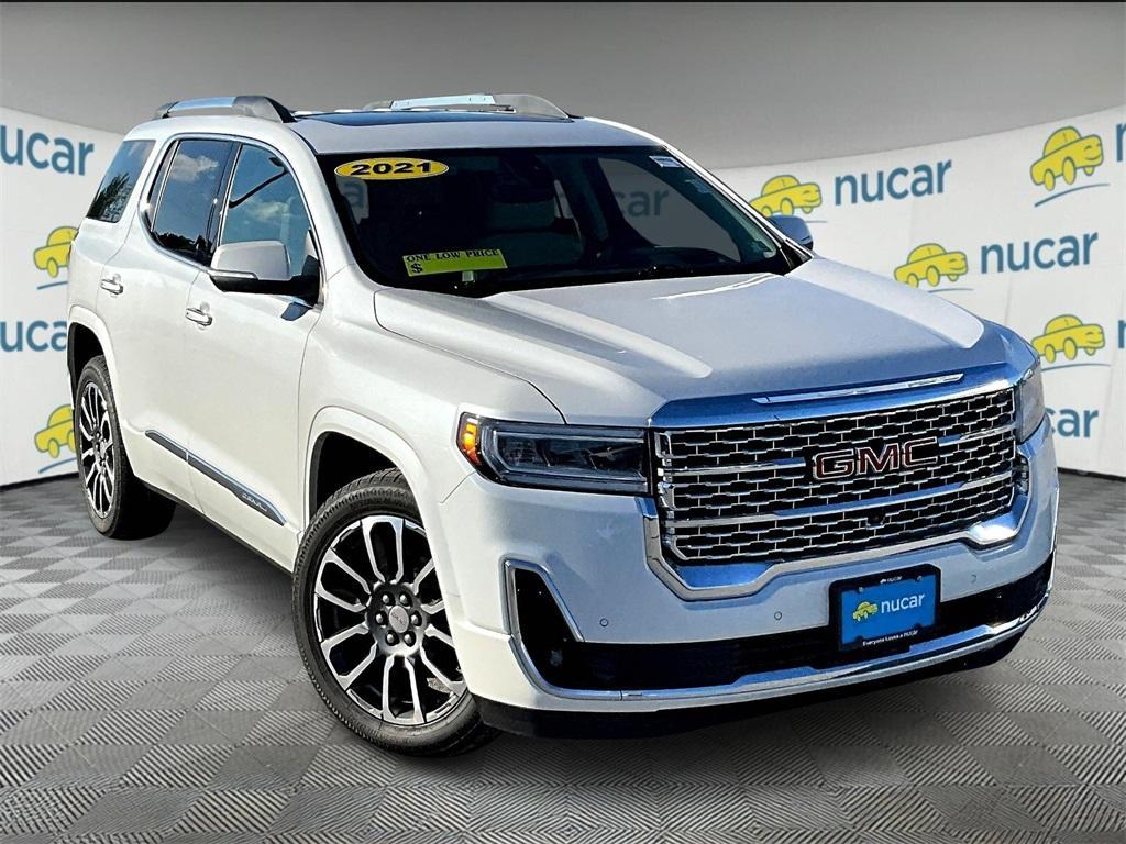 used 2021 GMC Acadia car, priced at $29,847
