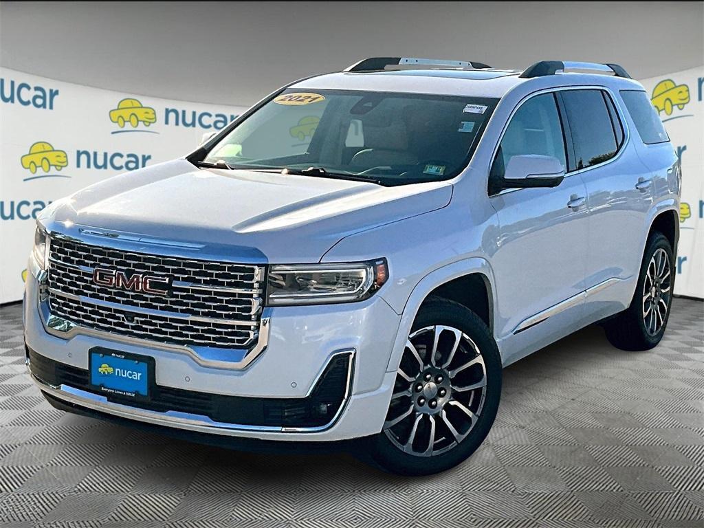 used 2021 GMC Acadia car, priced at $29,847