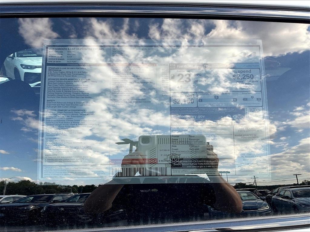 new 2026 Kia Sorento car, priced at $46,080