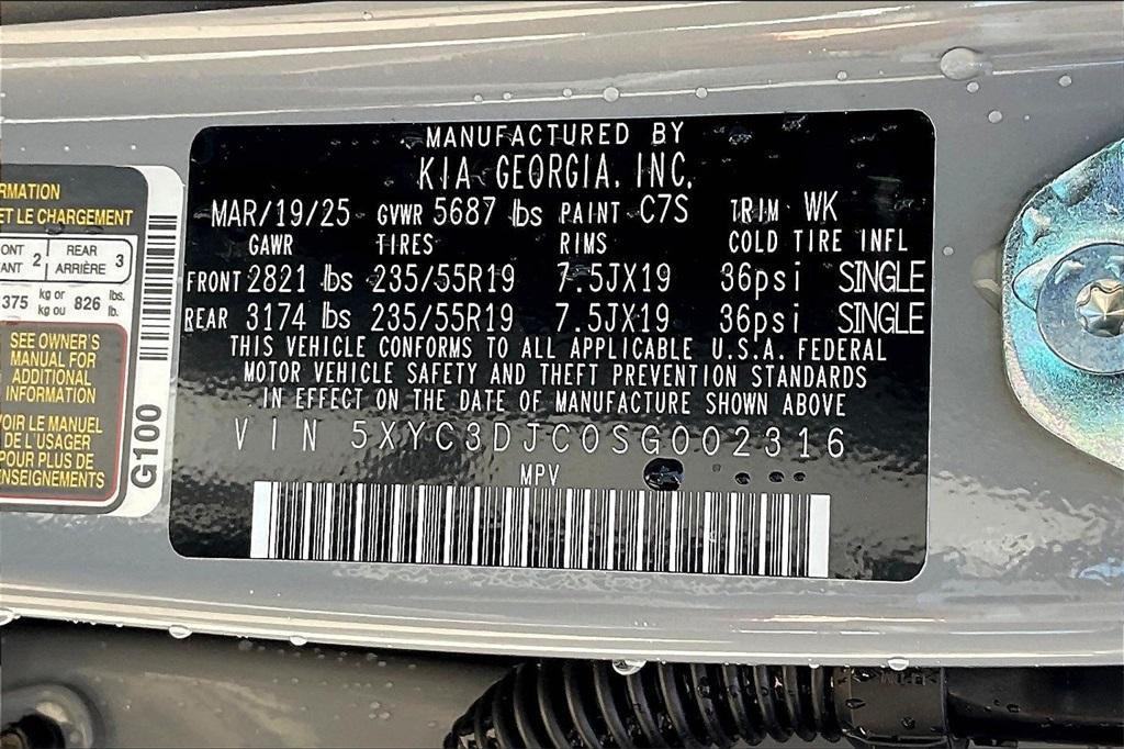 new 2025 Kia EV6 car, priced at $40,804