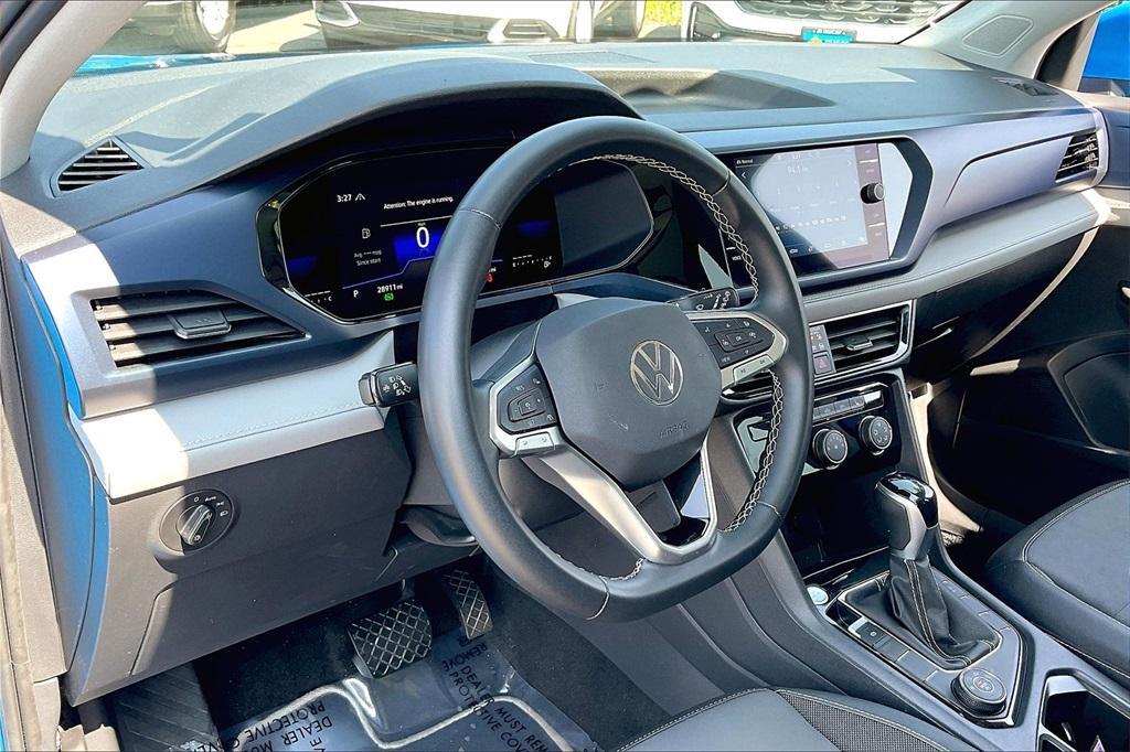 used 2023 Volkswagen Taos car, priced at $22,983