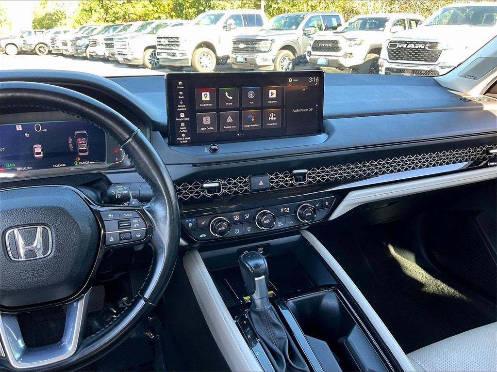 used 2023 Honda Accord Hybrid car, priced at $28,677