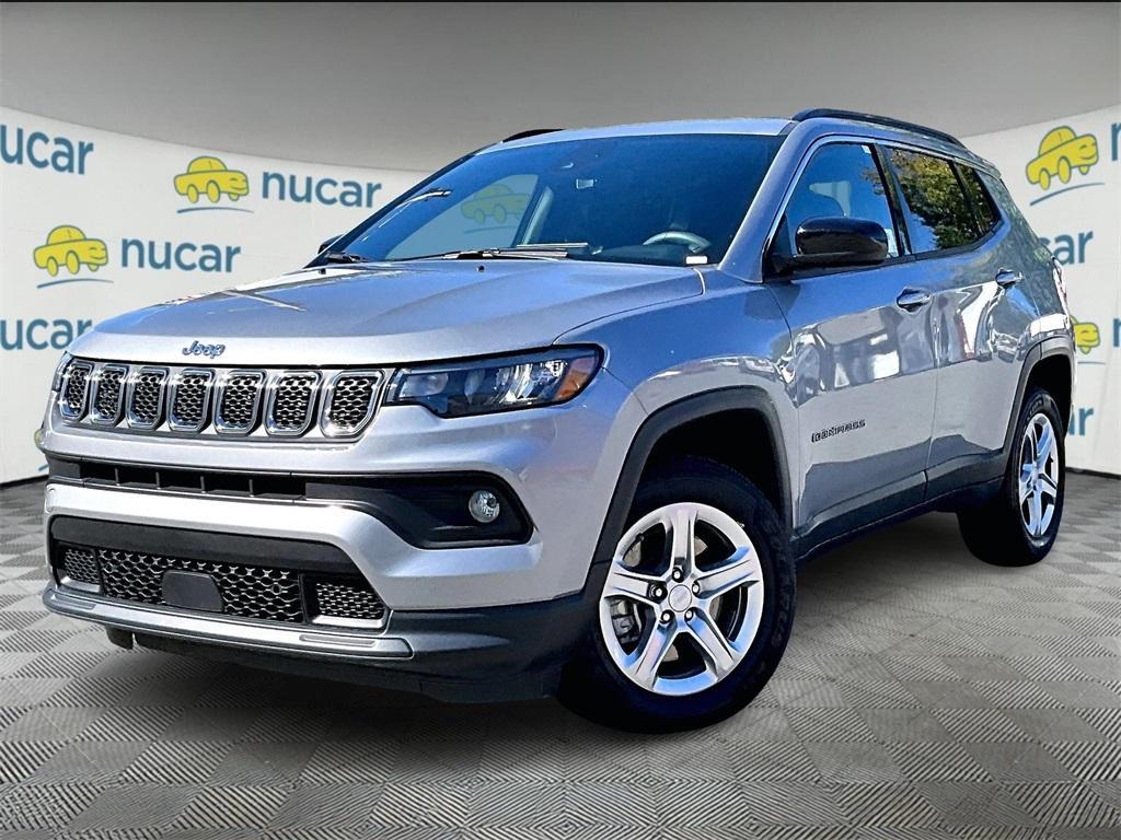 used 2024 Jeep Compass car, priced at $20,623