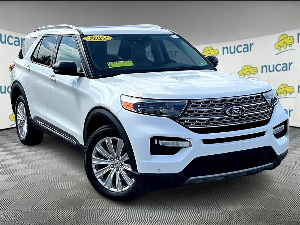 used 2022 Ford Explorer car, priced at $34,464