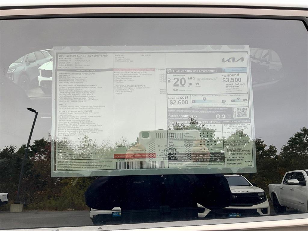 new 2025 Kia Telluride car, priced at $51,425