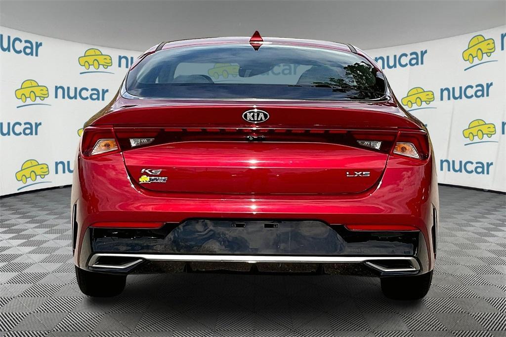 used 2021 Kia K5 car, priced at $17,384